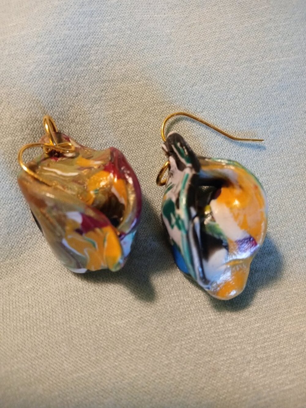 "FORTUNE COOKIE EARRINGS"
